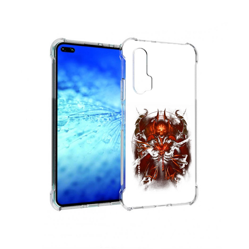 

Чехол MyPads яркий демон для Huawei Honor V30 Pro/View 30 Pro/V30/Nova 6/Nova 6 5G, Прозрачный, Tocco