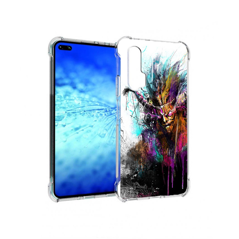 

Чехол MyPads яркий дьявол для Huawei Honor V30 Pro/View 30 Pro/V30/Nova 6/Nova 6 5G, Прозрачный, Tocco