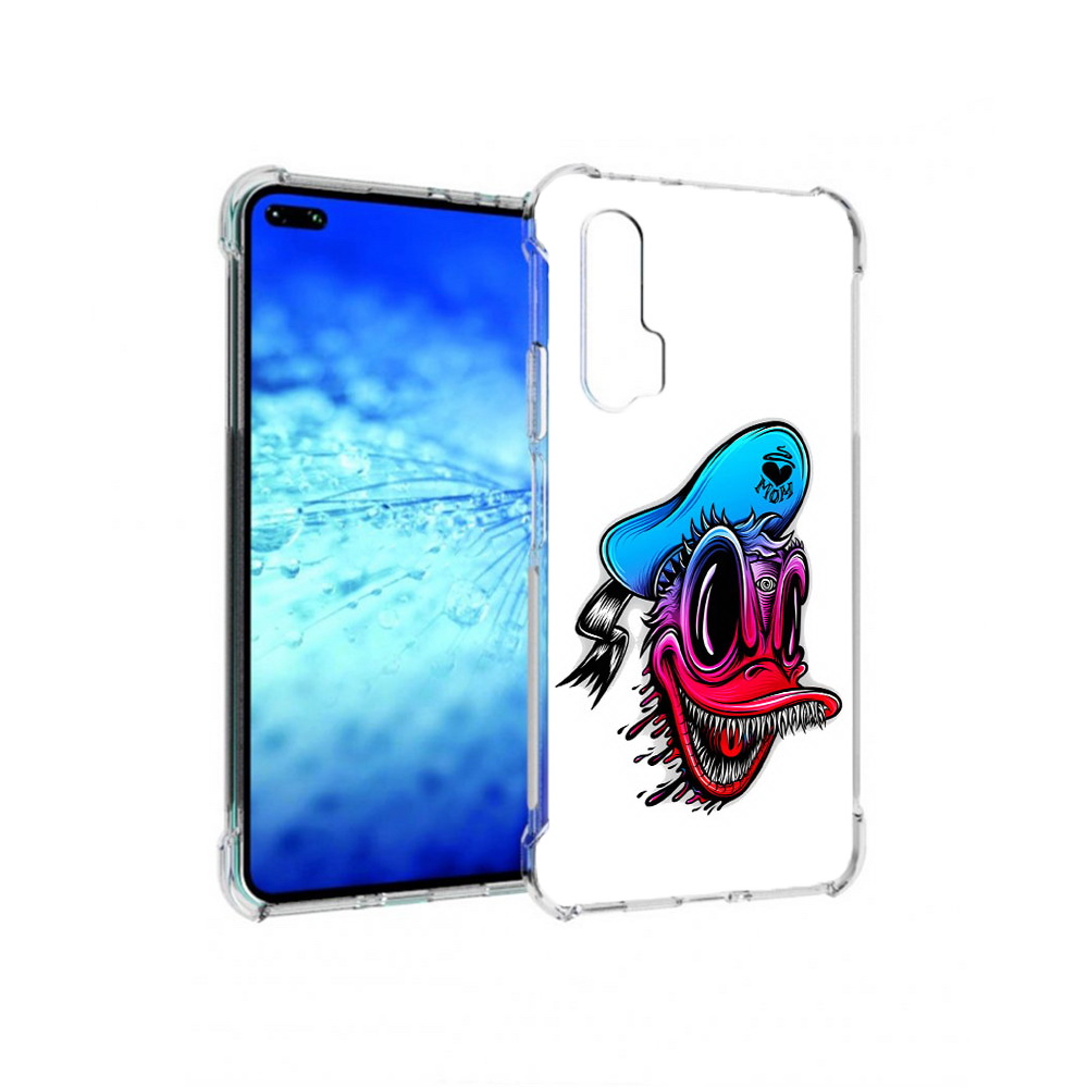 

Чехол MyPads Дональд для Huawei Honor V30 Pro/View 30 Pro/V30/Nova 6/Nova 6 5G, Прозрачный, Tocco