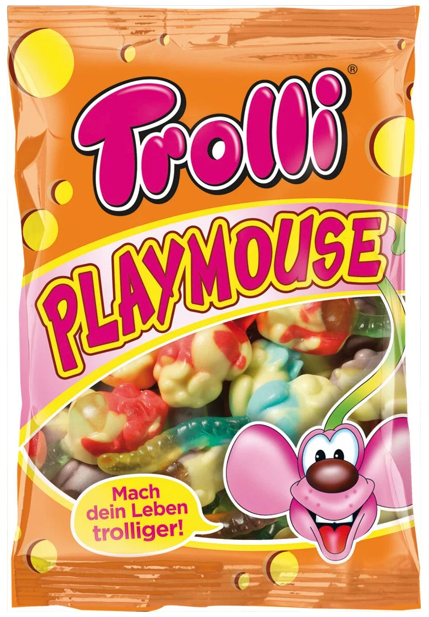 Мармелад жевательный Trolli Playmouse Мышки 100 г 2 шт.