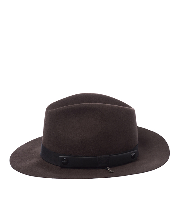 Шляпа женская MaxMara_Weekend ULTIMO коричневая, р. 57