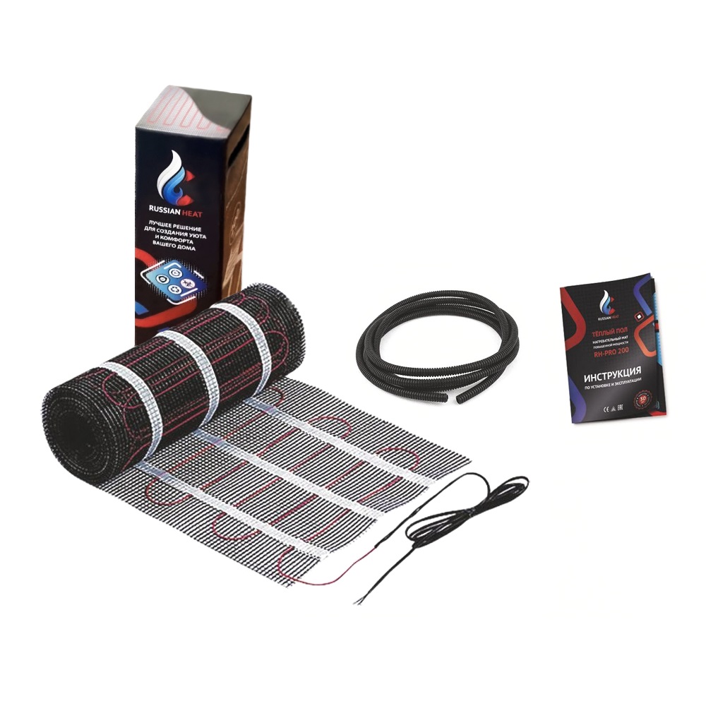 нагревательный мат russian heat rh pro 200 100 5 0 Нагревательный мат Russian Heat RH PRO 200 100/3.5