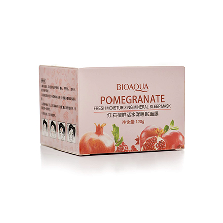 

Маска для лица Bioaqua, ночная Pomegranate, 120 г
