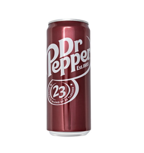 Напиток безалкогольный Dr.Pepper сильногазированный жестяная банка 0.33 л