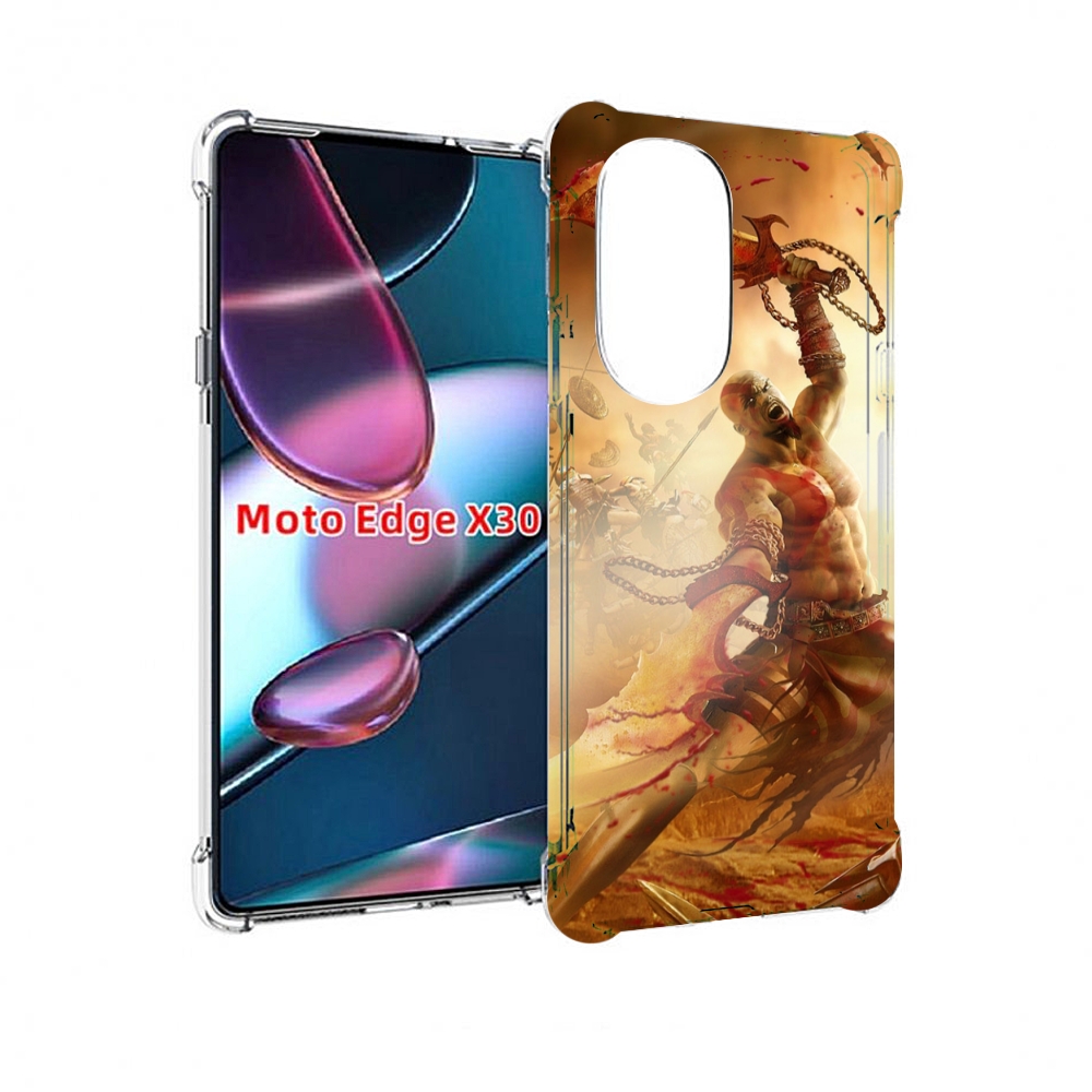 

Чехол MyPads God Of War III для Motorola Moto Edge X30, Прозрачный, Tocco
