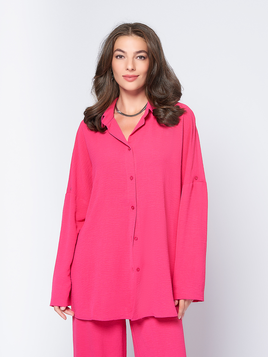 

Блуза женская 1001dress 203212 розовая 54, Розовый, 203212