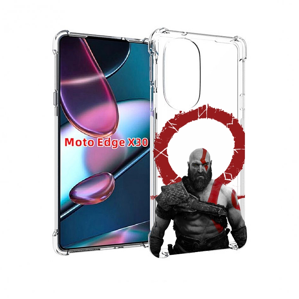 

Чехол MyPads God-of-War для Motorola Moto Edge X30, Прозрачный, Tocco