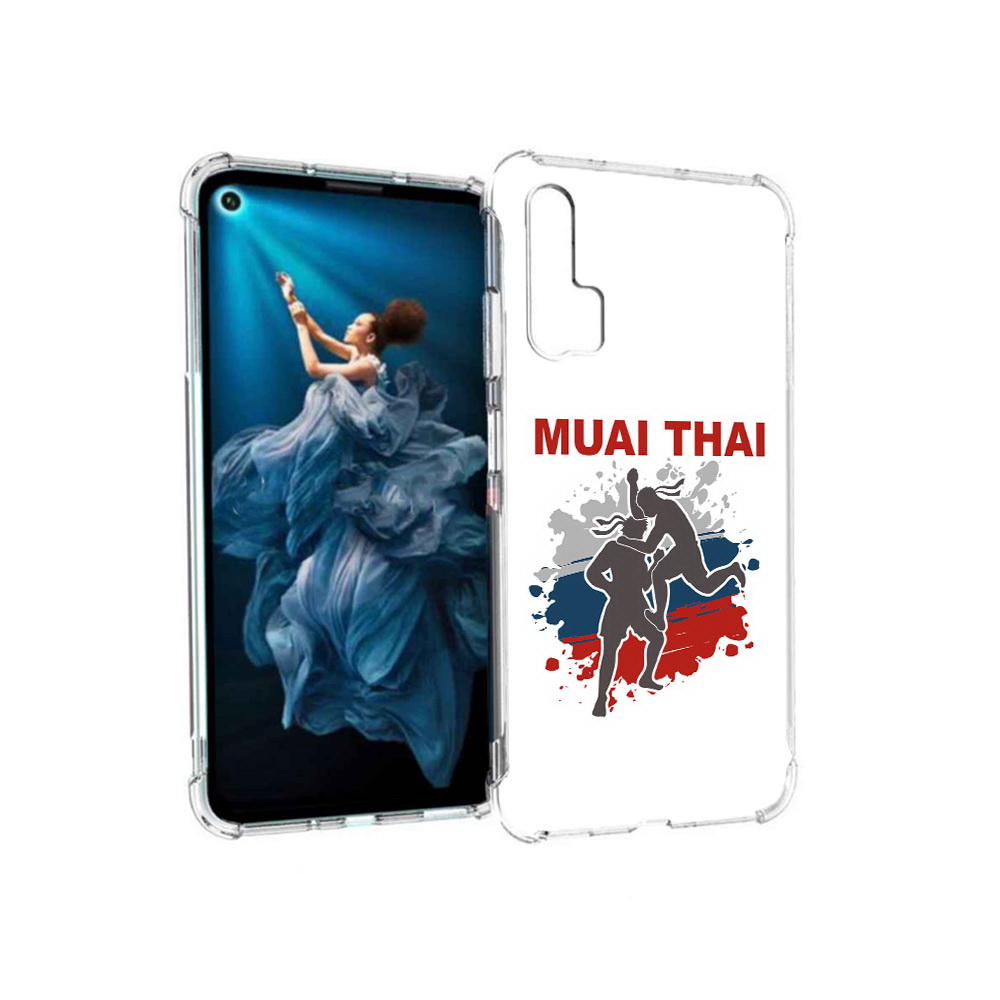 

Чехол MyPads Tocco для Honor 20 Pro Муайтай (PT129185.18.123), Прозрачный, Tocco