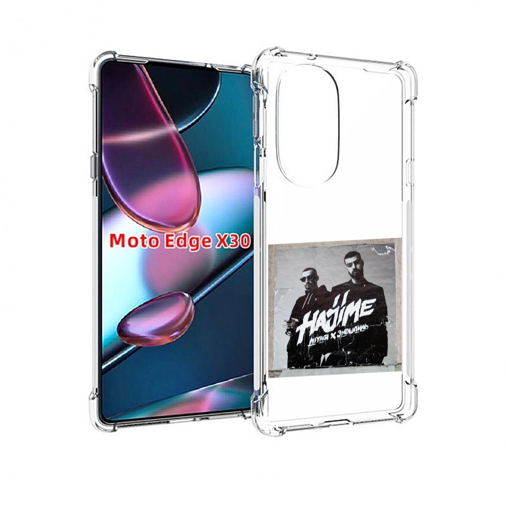 

Чехол MyPads Hajime, pt для Motorola Moto Edge X30, Прозрачный, Tocco