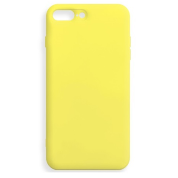 фото Чехол для iphone 7/8 plus silicone ws желтый nobrand