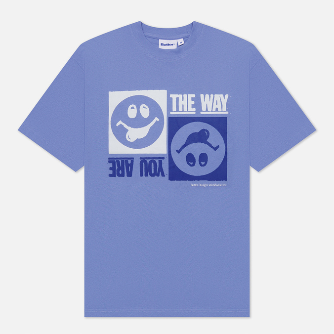 

Мужская футболка Butter Goods The Way You Are фиолетовый, Размер XL, The Way You Are