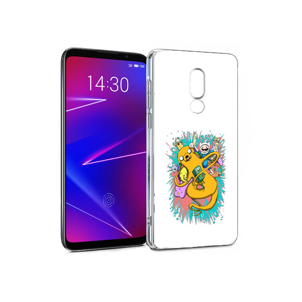 

Чехол MyPads Tocco для Meizu 16 время приключений рисунок (PT121074.83.276), Прозрачный, Tocco