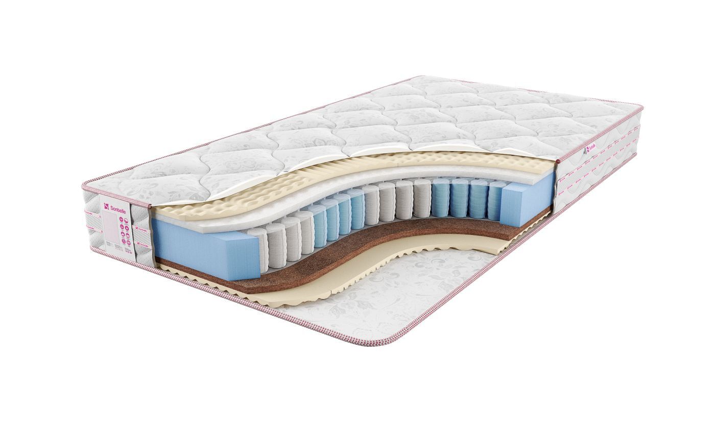 

Матрас Sontelle Vivre Castom spring 90x200, Белый, Vivre Castom spring