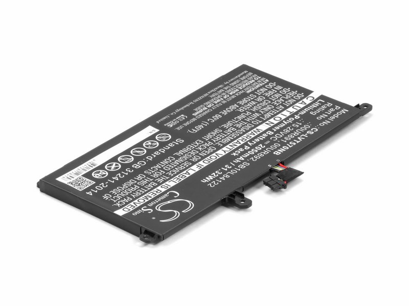 Внутренний аккумулятор для Lenovo ThinkPad T570 (00UR891)
