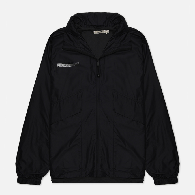 Мужская куртка ветровка PANGAIA Enhanced Degradation Nylon чёрный, Размер XS