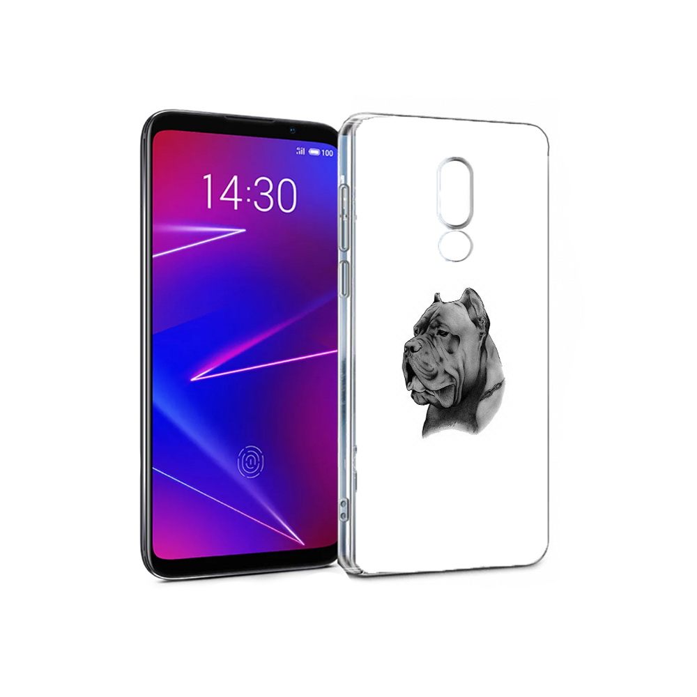 

Чехол MyPads Tocco для Meizu 16 грозный бульдог (PT121074.83.300), Прозрачный, Tocco