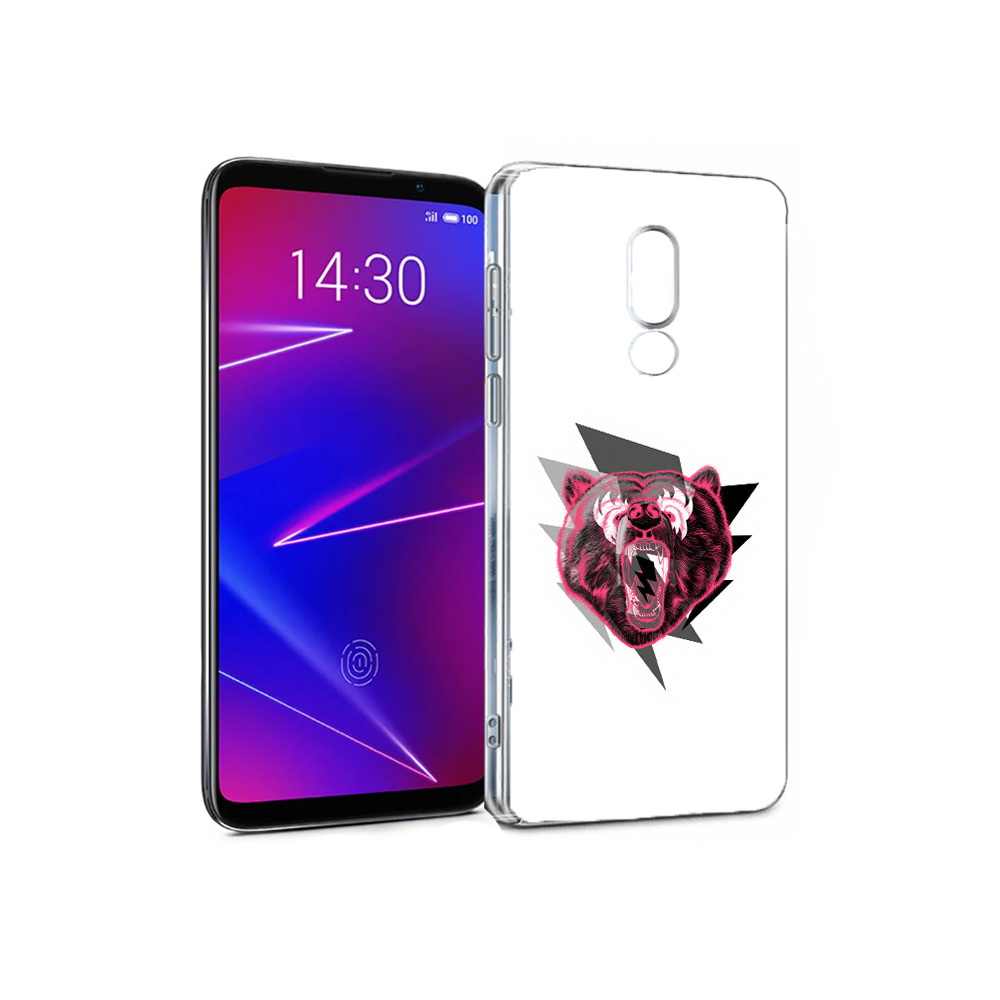 

Чехол MyPads Tocco для Meizu 16 грозовой медведь (PT121074.83.301), Прозрачный, Tocco