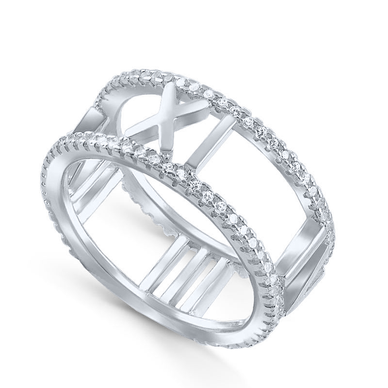 

Кольцо из серебра с фианитом р. 18 Yahont 249897, 249897