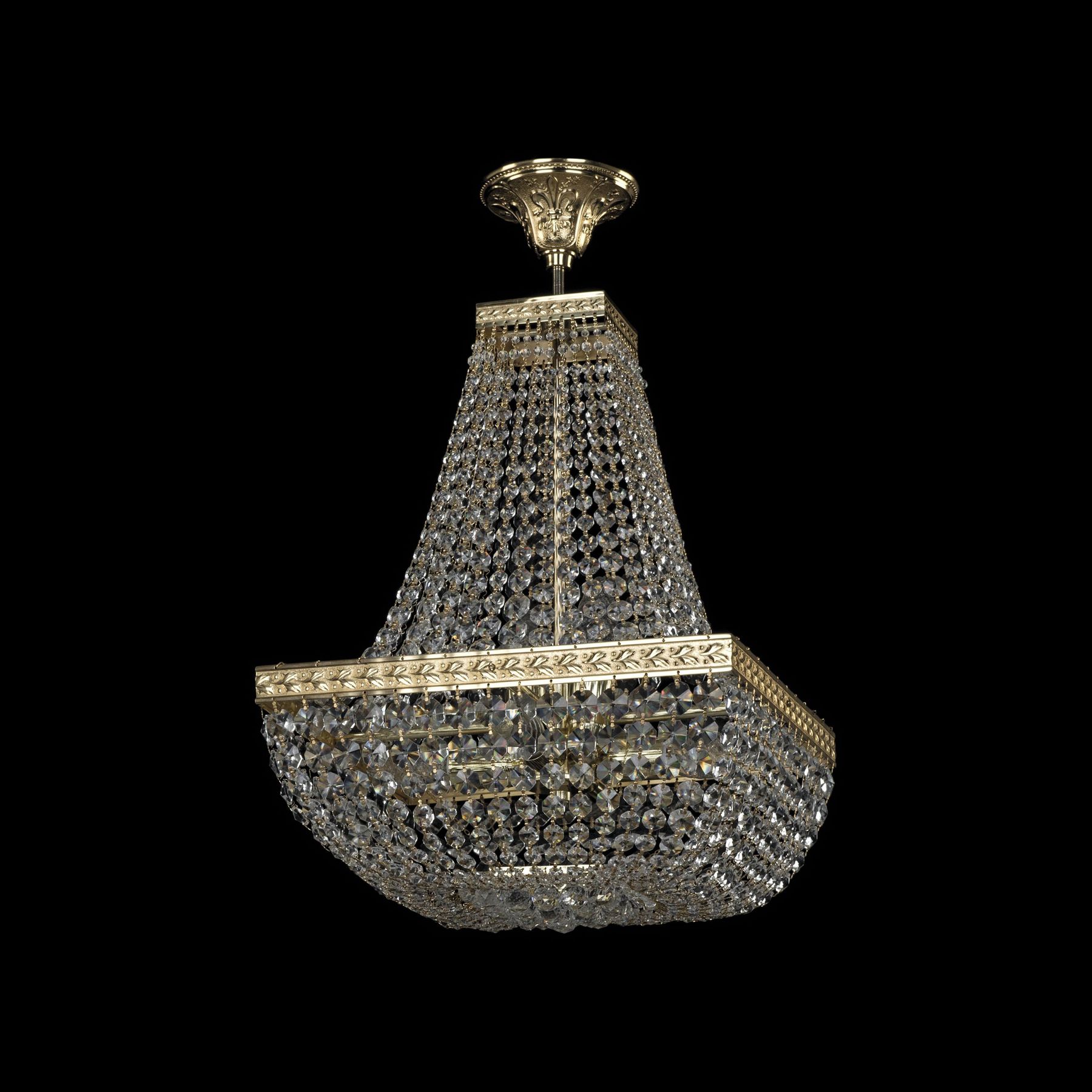 фото Хрустальная люстра 19282/h2/35iv g bohemia ivele crystal
