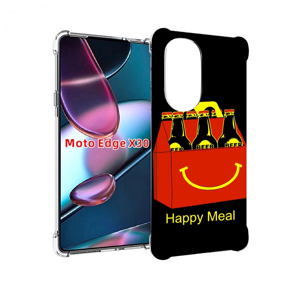 

Чехол MyPads Happy Meal для Motorola Moto Edge X30, Прозрачный, Tocco