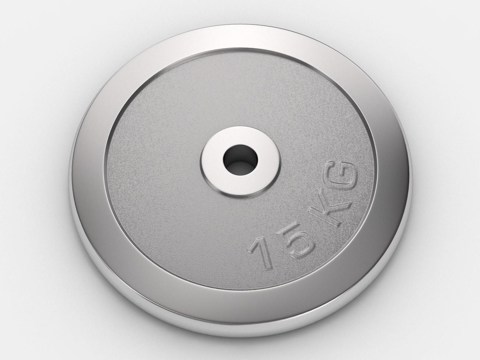 

Диск хромированный UNIXFIT 15 кг / 25 мм, Серебристый;серый, DU15000CE