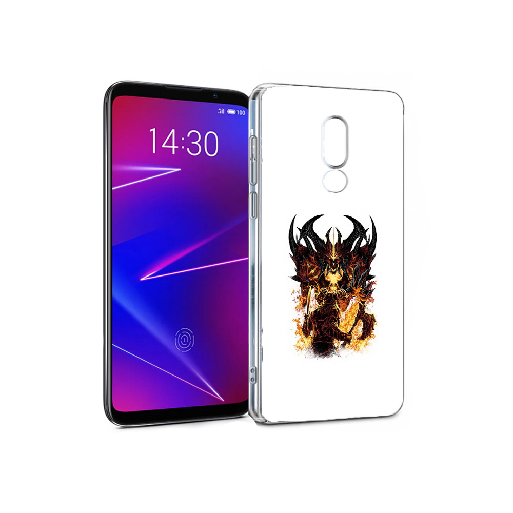 

Чехол MyPads Tocco для Meizu 16 демон shadow fiend (PT121074.83.318), Прозрачный, Tocco