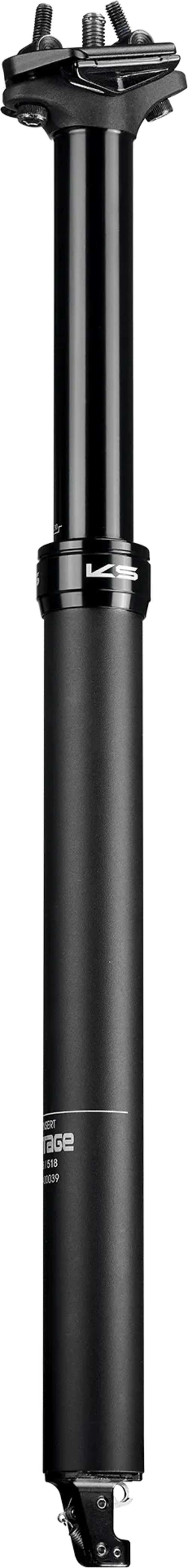 

Подседельный штырь KS Vantage 31.6x498мм, ход 170мм (C285-170-31.6), Черный