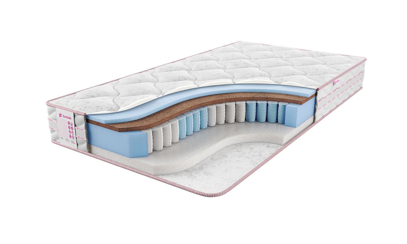 

Матрас Sontelle Vivre Castom step 140x190, Белый, Vivre Castom step