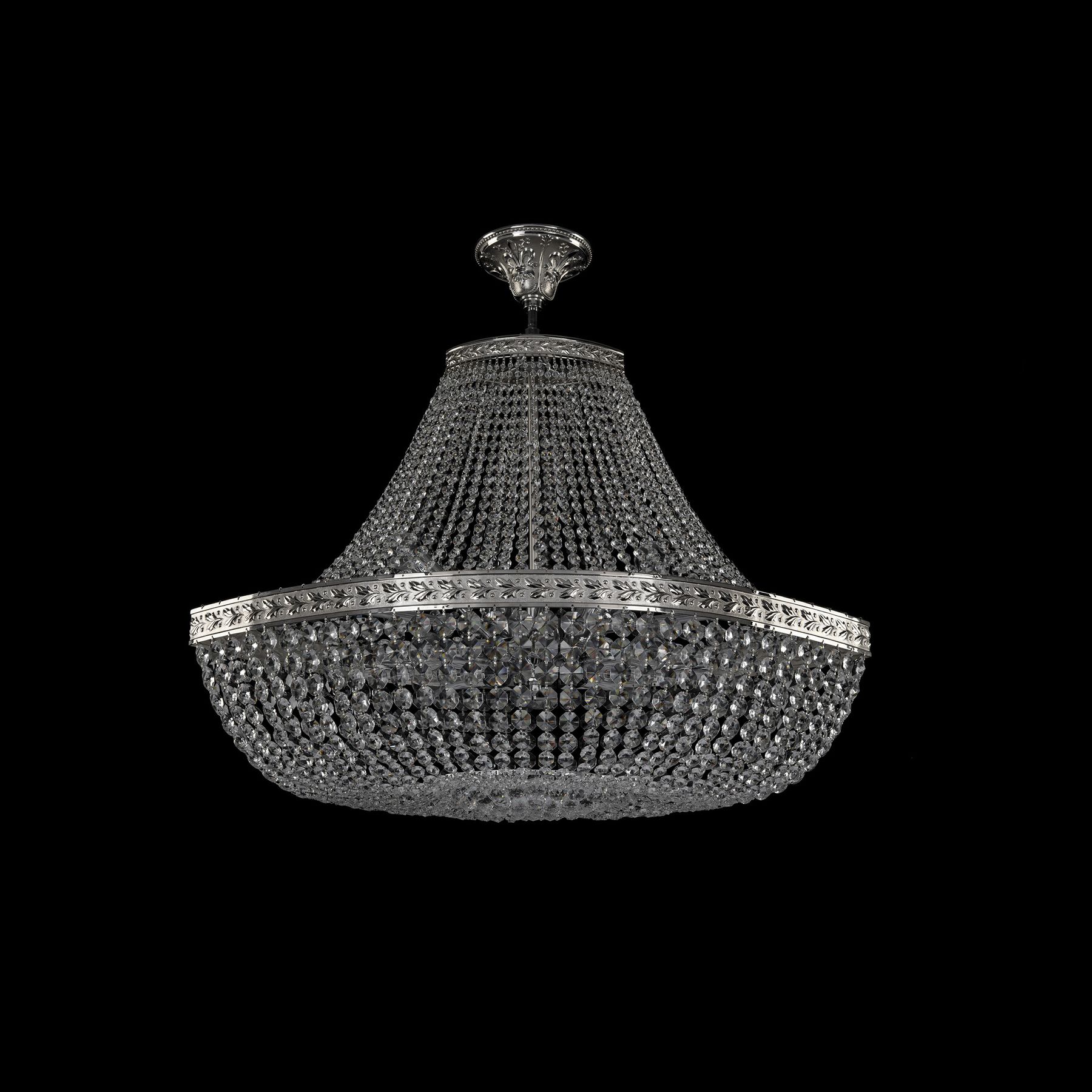 фото Хрустальная люстра 19283/h1/80iv ni bohemia ivele crystal