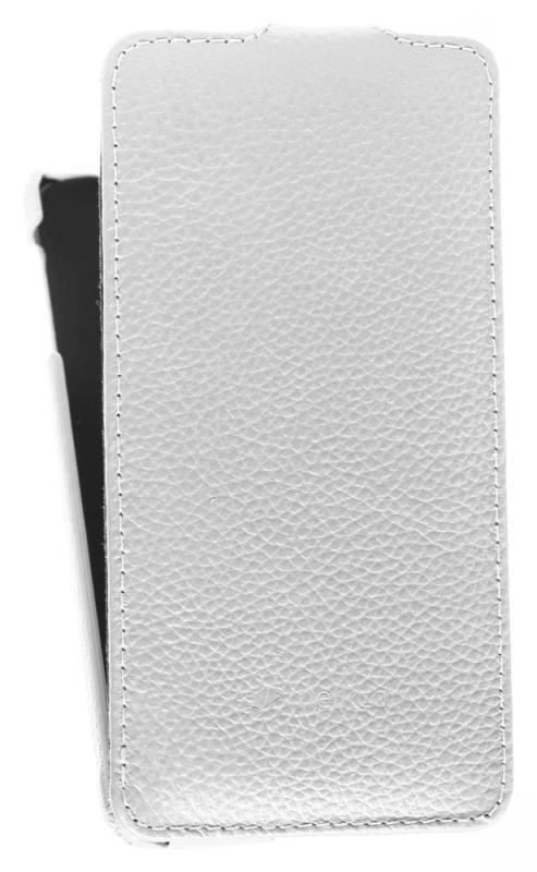 фото Кожаный чехол для samsung galaxy alpha (g850f) melkco leather case - jacka type (white lc)