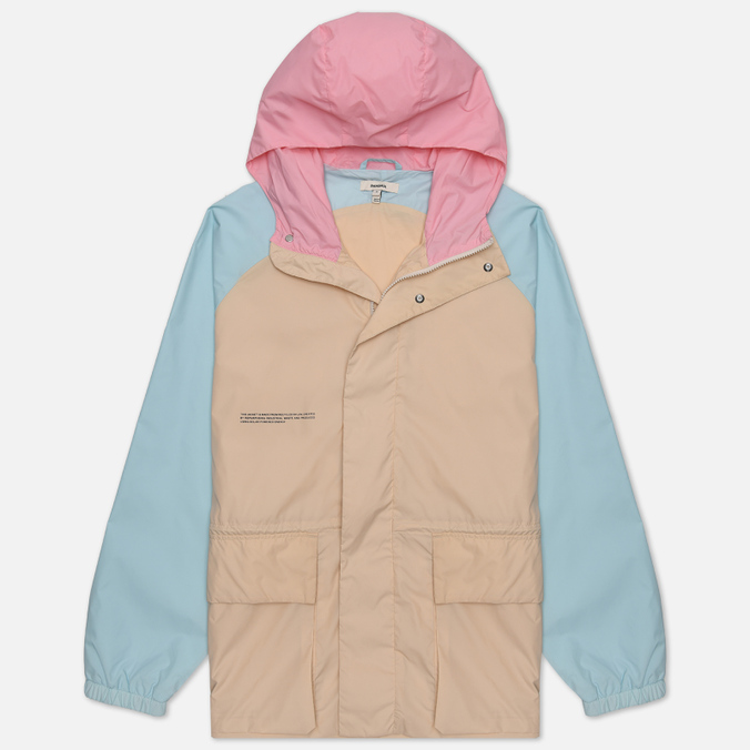 

Мужская куртка ветровка PANGAIA Recycled Nylon Color Block бежевый, Размер XS, Recycled Nylon Color Block