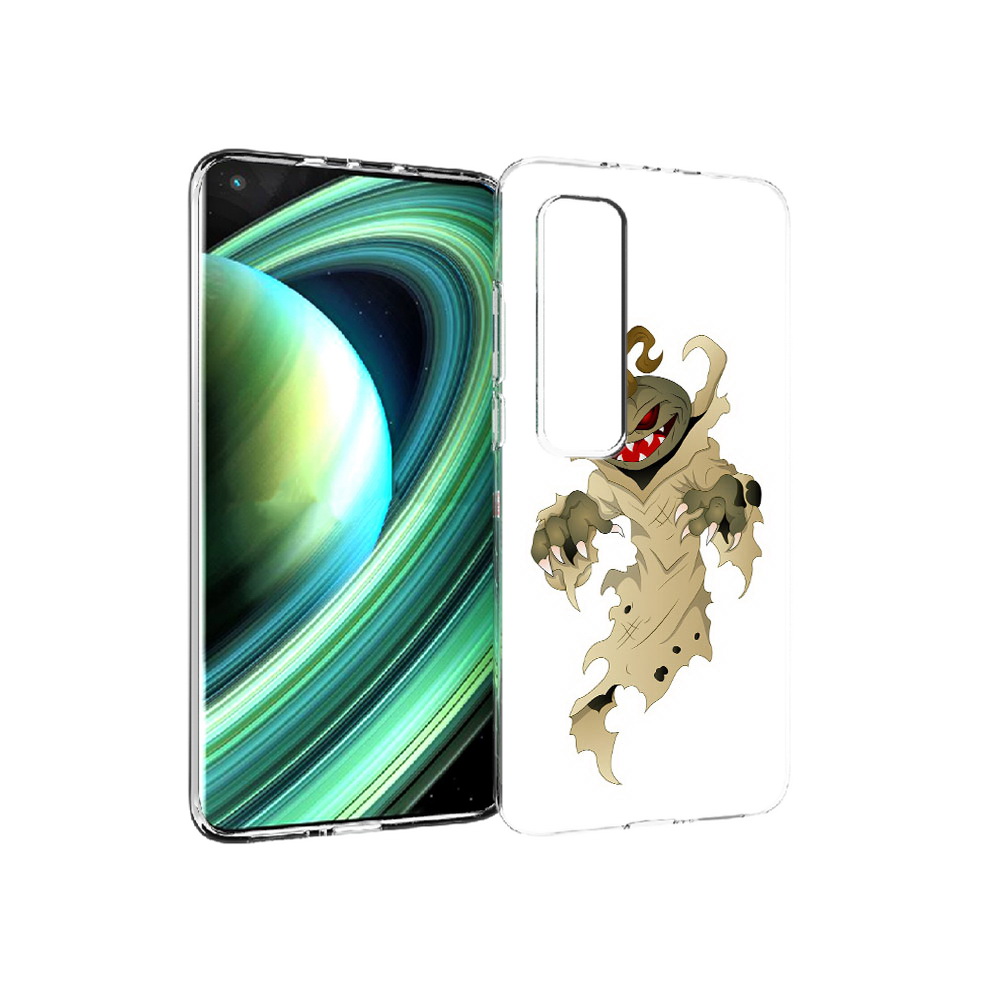 

Чехол MyPads Tocco для Xiaomi Mi 10 Ultra призрак хэллоуина (PT156404.264.555), Прозрачный, Tocco