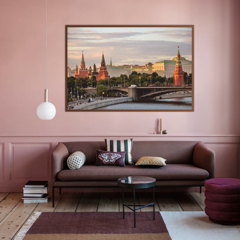

Постер на стену ПолиЦентр Москва Река, Кремль 70х50 см, МоскваРекаКремльТип1