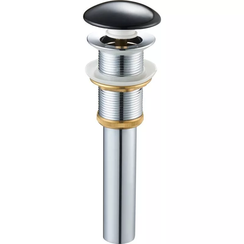 Донный клапан без перелива GiD BL100 черный керамический донный клапан без перелива savol s xs002l