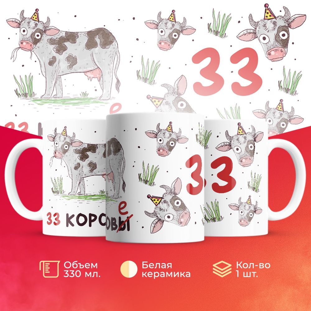 

Кружка 3Dollara на День Рождения MUG5366 330 мл