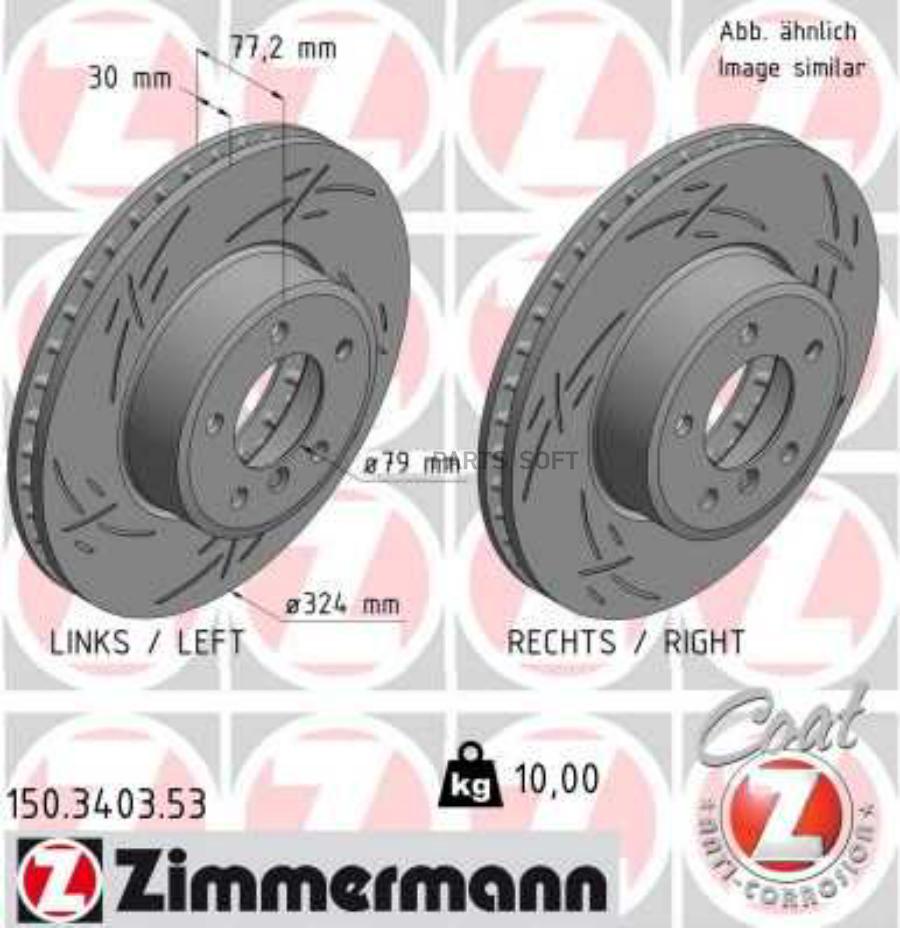

Диск тормозной black z