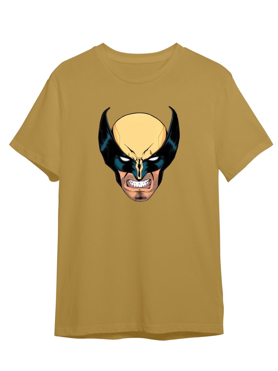 

Футболка унисекс СувенирShop Wolverine/Росомаха/Логан 6 желтая 3XL (56-58), "Wolverine/Росомаха/Логан" 6