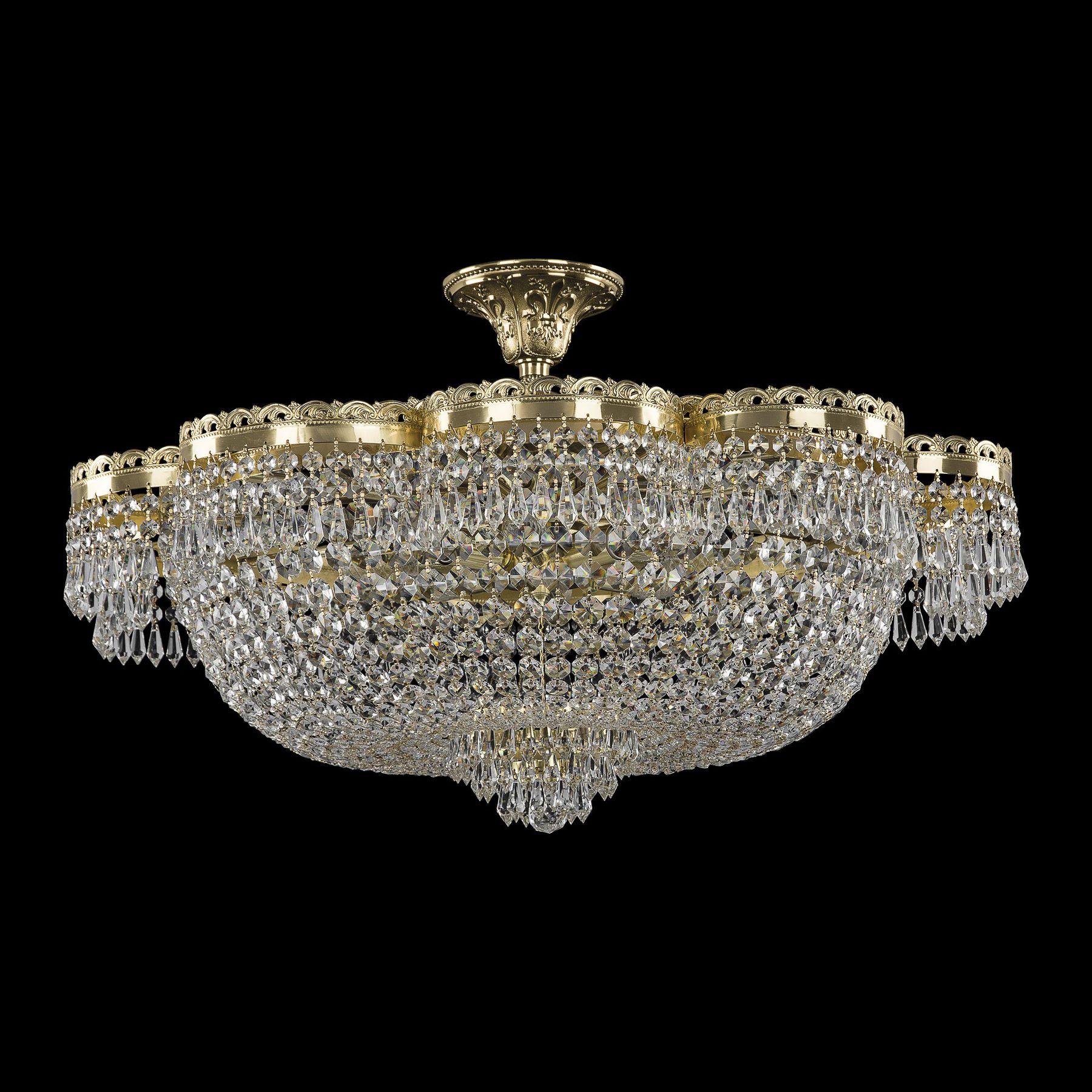 фото Хрустальная люстра 19301/75jb g bohemia ivele crystal