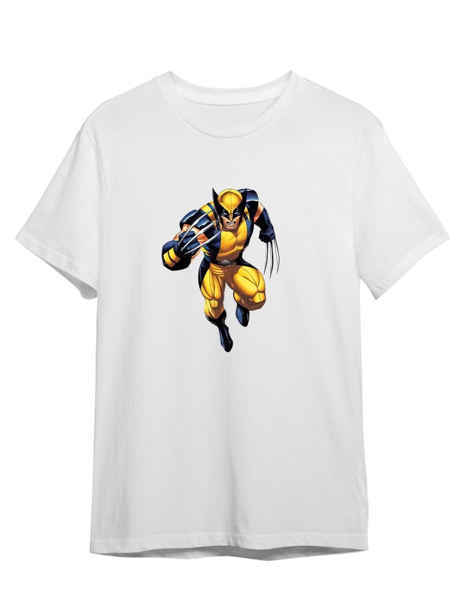 

Футболка унисекс СувенирShop Wolverine/Росомаха/Логан 7 белая 2XL (52-54), Белый, "Wolverine/Росомаха/Логан" 7