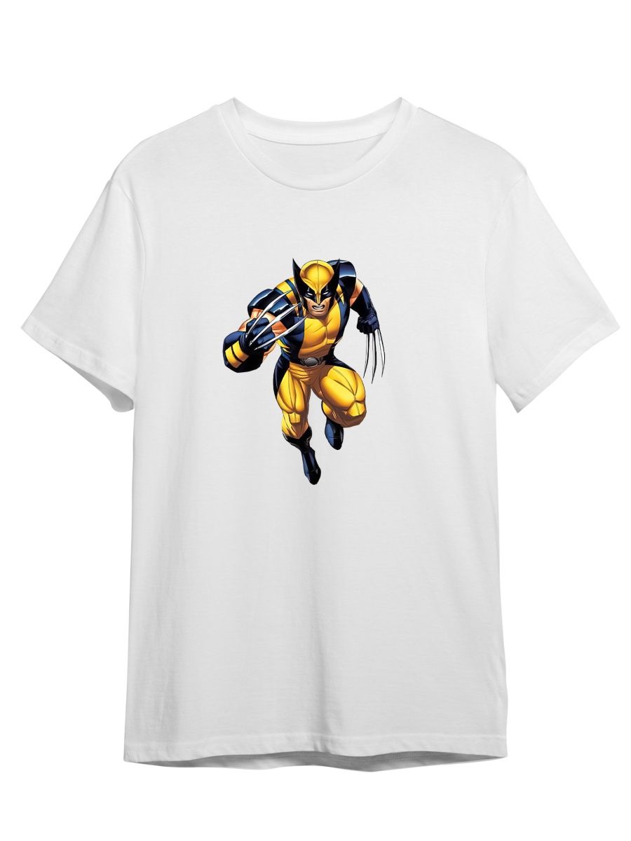 

Футболка унисекс СувенирShop Wolverine/Росомаха/Логан 7 белая 4XL (60-62), Белый, "Wolverine/Росомаха/Логан" 7