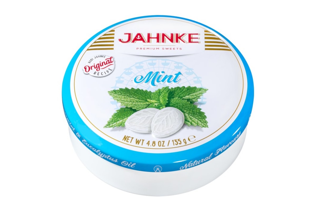 

Карамель леденцовая JAHNKE со вкусом ментола 135 г, Леденцы