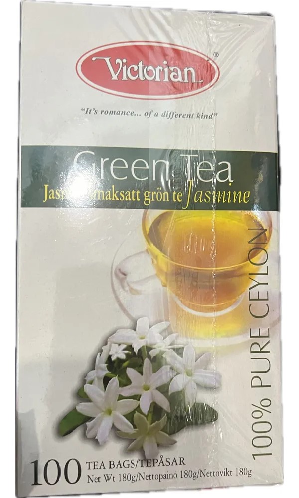

Чай зелёный Vihrea Tea Jasmin 100 пакетиков, millenniumteas