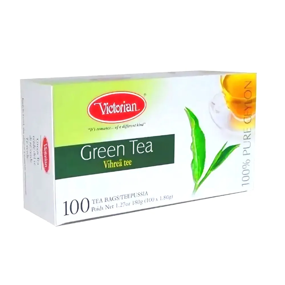 

Чай зелёный Victorian Green Tea 100 пакетиков, millenniumteas