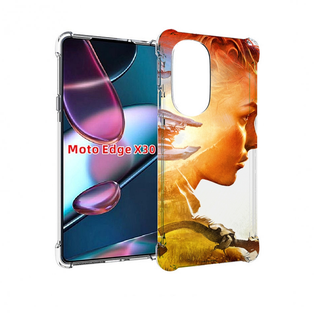 

Чехол MyPads Horizon Zero Dawn art для Motorola Moto Edge X30, Прозрачный, Tocco