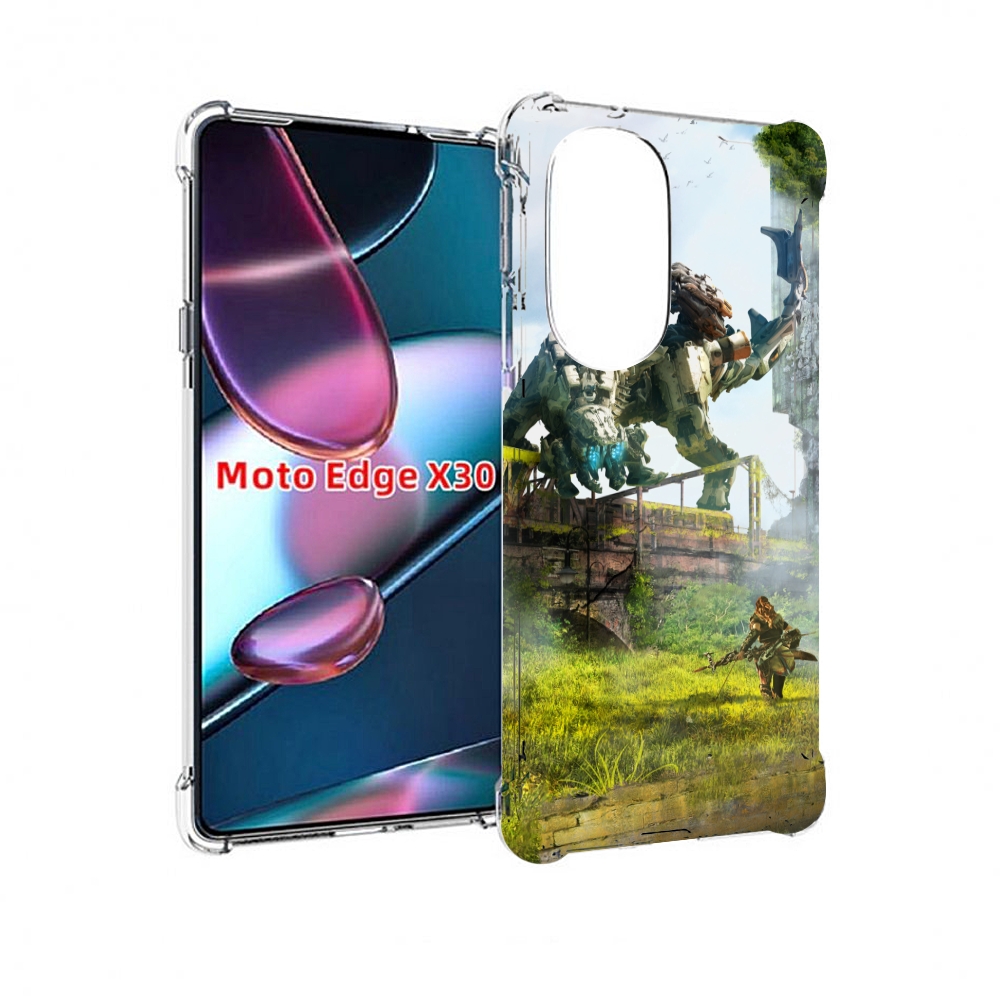 

Чехол MyPads Horizon Zero Dawn для Motorola Moto Edge X30, Прозрачный, Tocco