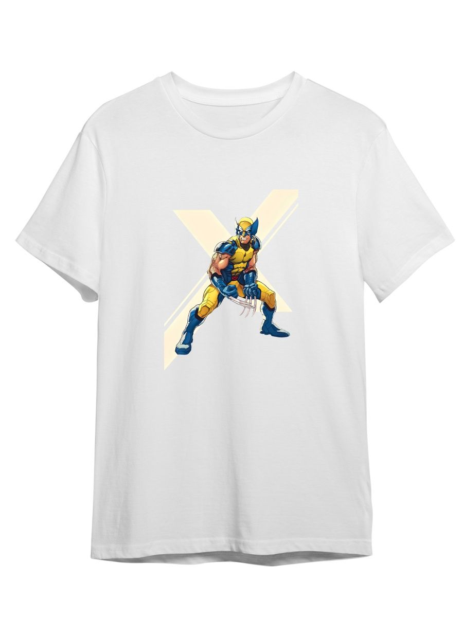 

Футболка унисекс СувенирShop Wolverine/Росомаха/Логан 8 белая S (44-46), Белый, "Wolverine/Росомаха/Логан" 8