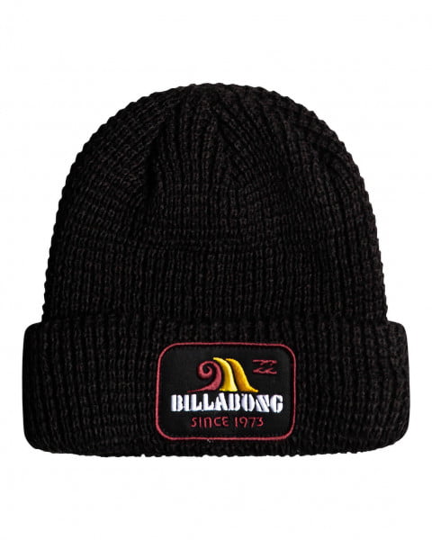 Шапка мужская Billabong Walled черный, one size