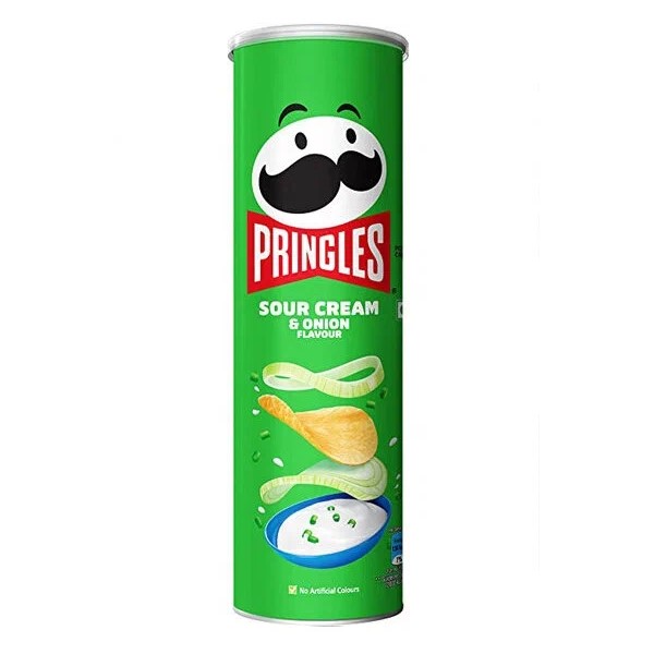 

Картофельные чипсы Pringles Сметана-лук 110 г 2 шт., Картофельные