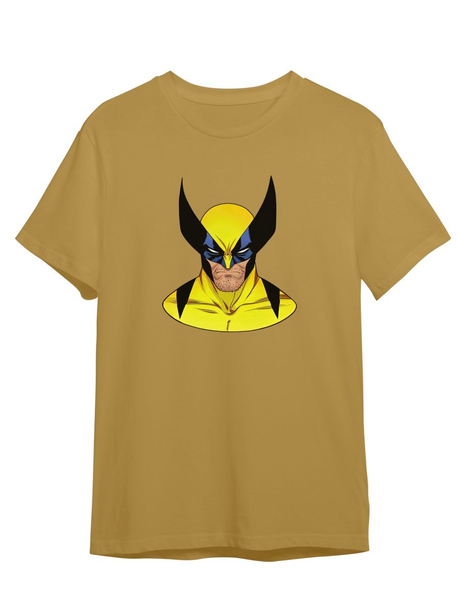 

Футболка унисекс СувенирShop Wolverine/Росомаха/Логан 9 желтая 2XL (52-54), "Wolverine/Росомаха/Логан" 9