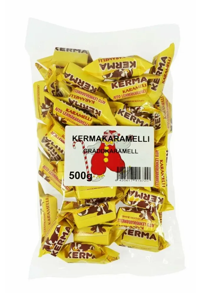 Конфеты Kermakaramelli Коровка сливочные 0,5 кг